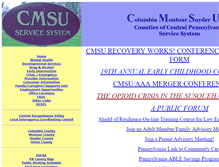 Tablet Screenshot of cmsu.org